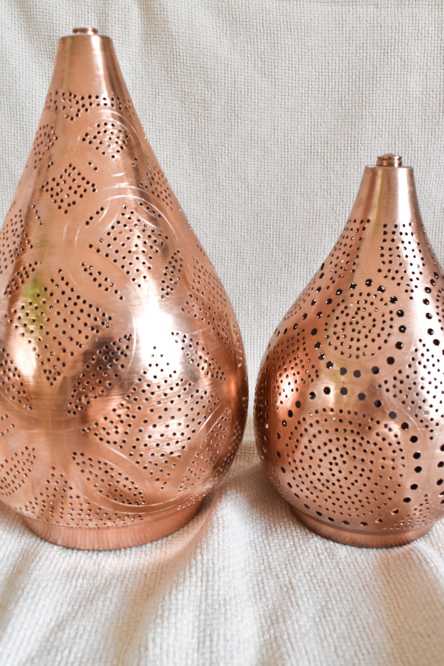 Naomi Candil 25 cm Rosegold Fish